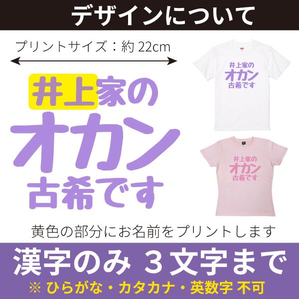 無地 古希 古稀 祝い Tシャツ 夫婦 お揃い 両親 オカン オトン 父 母 男性 女性 名入れ 苗字 漢字 おもしろ Tシャツ プレゼント 面白 ネタ 1501 1500 085 | Printstar | 02