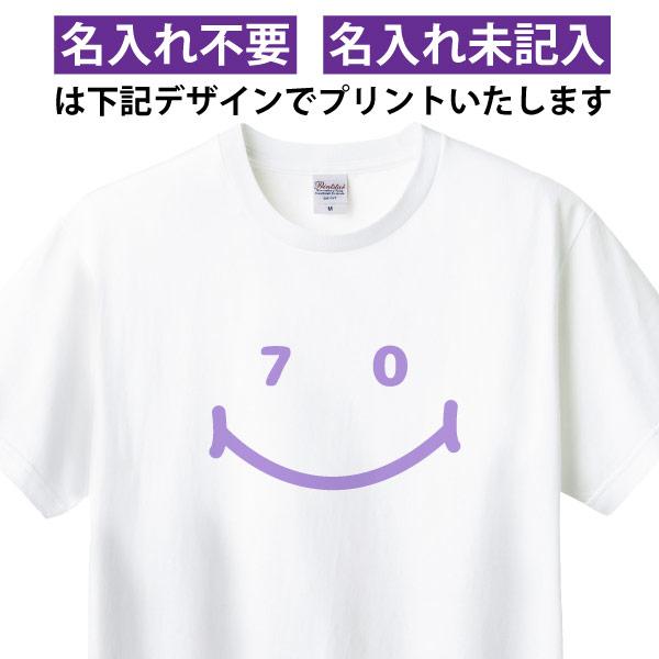 古希 70歳 祝い 男性 女性 名入れ ニコニコ Tシャツ おしゃれ プレゼント メッセージ 父 母 かわいい ティーシャツ 古希祝い オリジナル お祝い 1501 1500 085 | BASIC COVER | 14