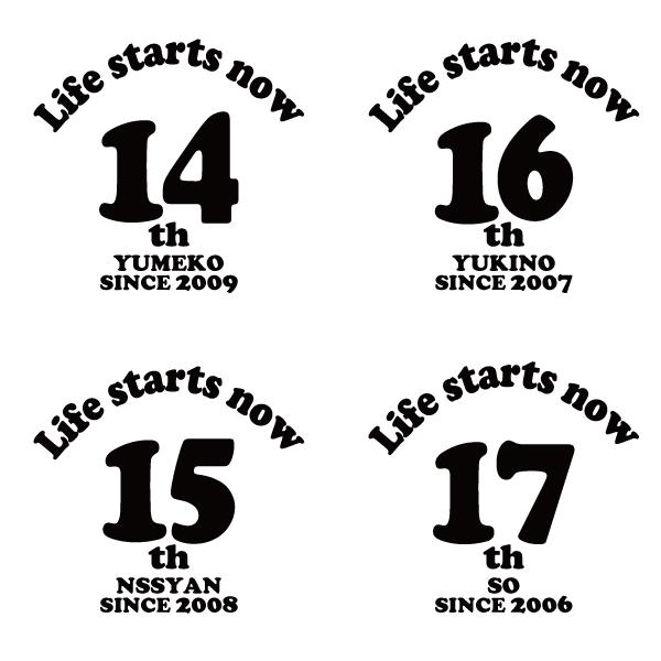 10代 名入れ Tシャツ 誕生日 成人祝い プレゼント ギフト 18歳 10歳 11歳 12歳 13歳 14歳 15歳 16歳 17歳 19歳 オリジナル お祝い 娘 息子 1501 1500 085 | BASIC COVER | 09