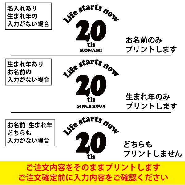20代 名入れ Tシャツ 誕生日 プレゼント 20歳 21歳 24歳 22歳 23歳 25歳 26歳 27歳 28歳 29歳 オリジナル お祝い 男性 女性 娘 息子 ペア お揃い 1501 1500 085 | BASIC COVER | 04