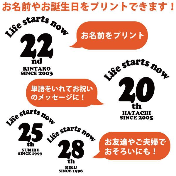 20代 名入れ Tシャツ 誕生日 プレゼント 20歳 21歳 24歳 22歳 23歳 25歳 26歳 27歳 28歳 29歳 オリジナル お祝い 男性 女性 娘 息子 ペア お揃い 1501 1500 085 | BASIC COVER | 07