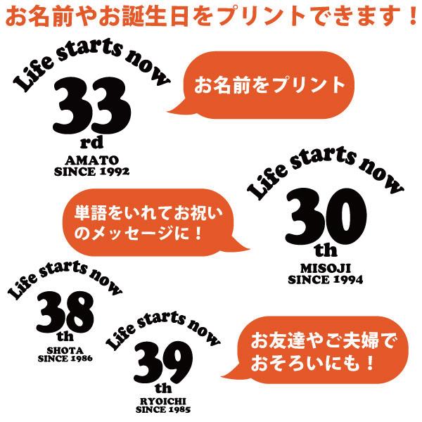 30代 名入れ Tシャツ 誕生日 プレゼント 年齢 30歳 31歳 34歳 32歳 33歳 35歳 36歳 37歳 38歳 39歳 男性 女性 ペア ミドサー アラフォー アラサー 1501 1500 085 | BASIC COVER | 07