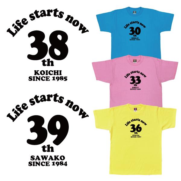30代 名入れ Tシャツ 誕生日 プレゼント 年齢 30歳 31歳 34歳 32歳 33歳 35歳 36歳 37歳 38歳 39歳 男性 女性 ペア ミドサー アラフォー アラサー 1501 1500 085 | BASIC COVER | 10