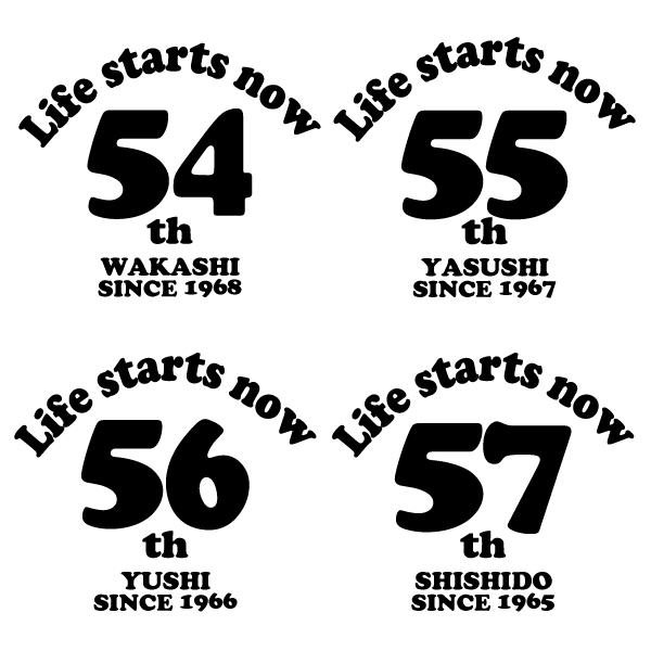 50代 名入れ Tシャツ 誕生日 プレゼント 50歳 51歳 55歳 52歳 53歳 54歳 56歳 57歳 58歳 59歳 オリジナル お祝い 男性 女性 父 母 上司 送料無料 1500 1501 5001 Life50 Tシャツのbasic Cover 通販 Yahoo ショッピング