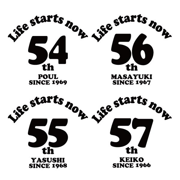 50代 名入れ Tシャツ 誕生日 プレゼント 50歳 51歳 55歳 52歳 53歳 54歳 56歳 57歳 58歳 59歳 オリジナル お祝い 男性 女性 父 母 上司 1501 1500 085 | BASIC COVER | 09