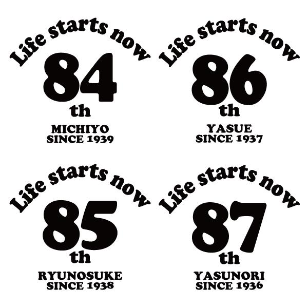 80代 名入れ Tシャツ 誕生日 プレゼント 祖父 祖母 ギフト 80歳 81歳 84歳 82歳 83歳 85歳 86歳 87歳 38歳 89歳 オリジナル お祝い 男性 女性 1501 1500 085 | BASIC COVER | 09