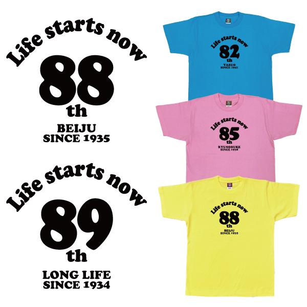 敬老の日 80代 名入れ Tシャツ 誕生日 プレゼント ギフト 80歳 81歳 84歳 82歳 83歳 85歳 86歳 87歳 38歳 89歳 オリジナル お祝い 男性 女性 1500/1501/5001｜basic-cover｜11