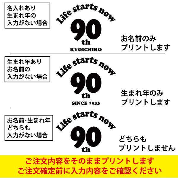 90代 名入れ Tシャツ 祖母 誕生日 プレゼント ギフト 90歳 91歳 94歳 92歳 93歳 95歳 96歳 97歳 98歳 99歳  オリジナル お祝い 女性 男 卒寿 白寿 1501 1500 085 | BASIC COVER | 04