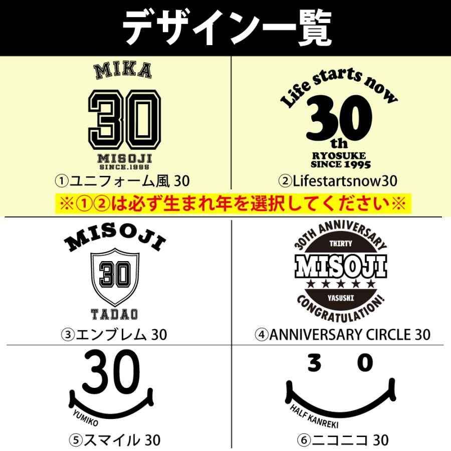 30歳 三十路 誕生日 プレゼント Tシャツ 名入れ 西暦 30歳 80年代 娘 息子 男性 女性 大人 ギフト 祝い 面白 ネタ メンズ レディース 半袖 1501 1500 085 | BASIC COVER | 01