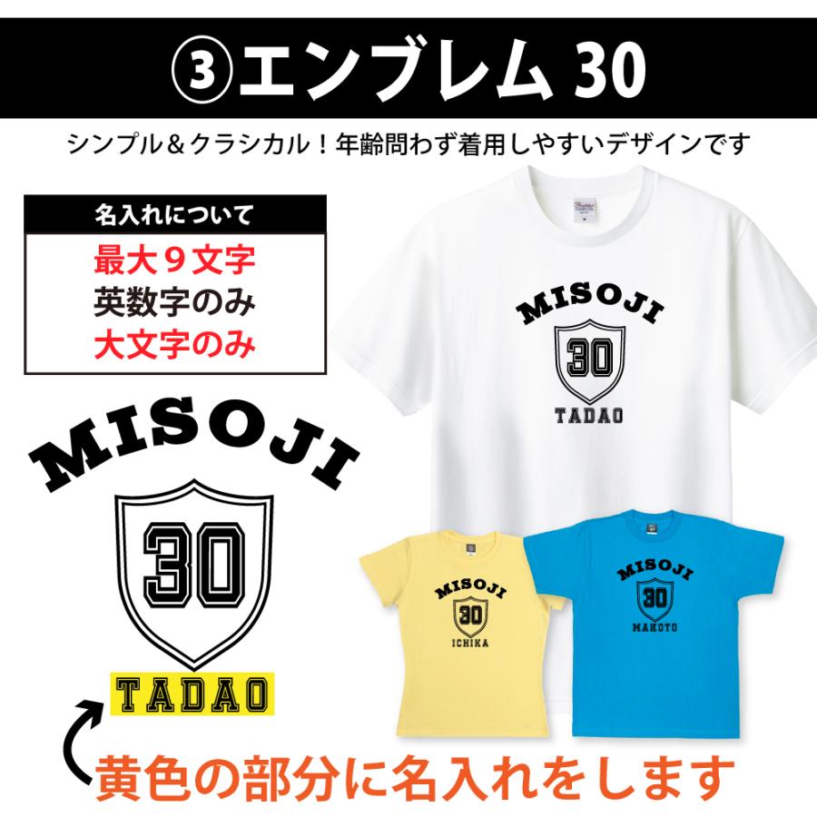30歳 三十路 誕生日 プレゼント Tシャツ 名入れ 西暦 30歳 80年代 娘 息子 男性 女性 大人 ギフト 祝い 面白 ネタ メンズ レディース 半袖 1501 1500 085 | BASIC COVER | 07