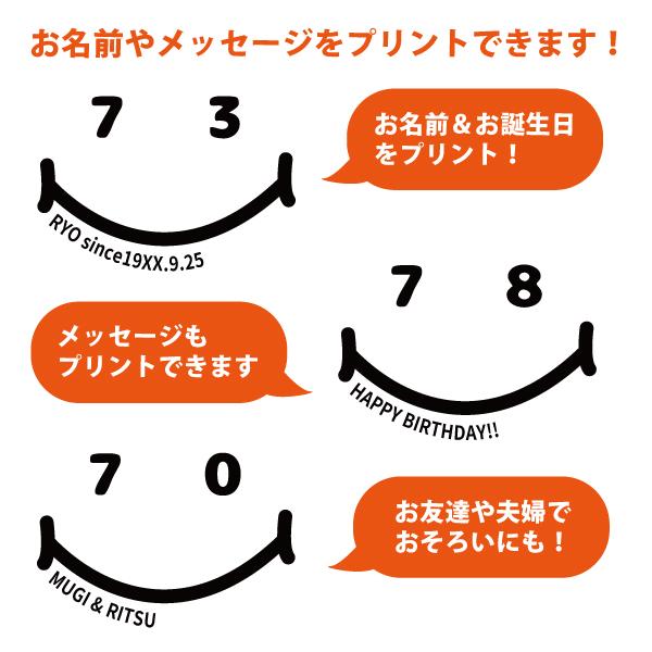 70代 名入れ Tシャツ 誕生日 プレゼント 70歳 71歳 75歳 72歳 73歳 74歳 76歳 77歳 78歳 79歳 オリジナル お祝い 男性 女性 父 母 かわいい 夫婦 1501 1500 085 | BASIC COVER | 02