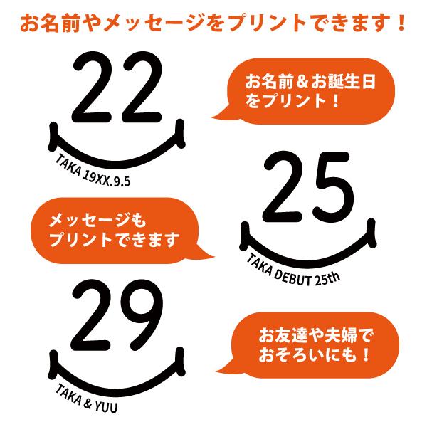 20代 名入れ Tシャツ 誕生日 プレゼント 20歳 21歳 24歳 22歳 23歳 25歳 26歳 27歳 28歳 29歳 オリジナル 男性 女性 匿名 アラサー お祝い 年齢 1501 1500 085 | BASIC COVER | 02