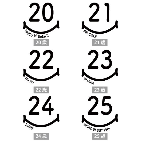 BASIC COVER 20代 名入れ Tシャツ 誕生日 プレゼント 20歳 21歳 24歳