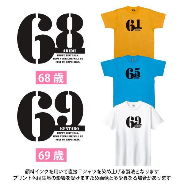 名入れ 60代 Tシャツ 誕生日 プレゼント 男性 女性 おしゃれ 60歳 61歳 62歳 63歳 64歳 65歳 66歳 67歳 68歳 69歳 名前 年齢 プリント 父 1501 1500 085 | BASIC COVER | 04