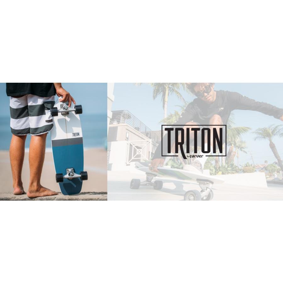 CARVER TRITON スケートボード 日本正規品 CARVER TRITON 31" SIGNAL CX4 TRUCKS カーバースケートボード サーフスケートボード コンプリート｜basic-surf｜02