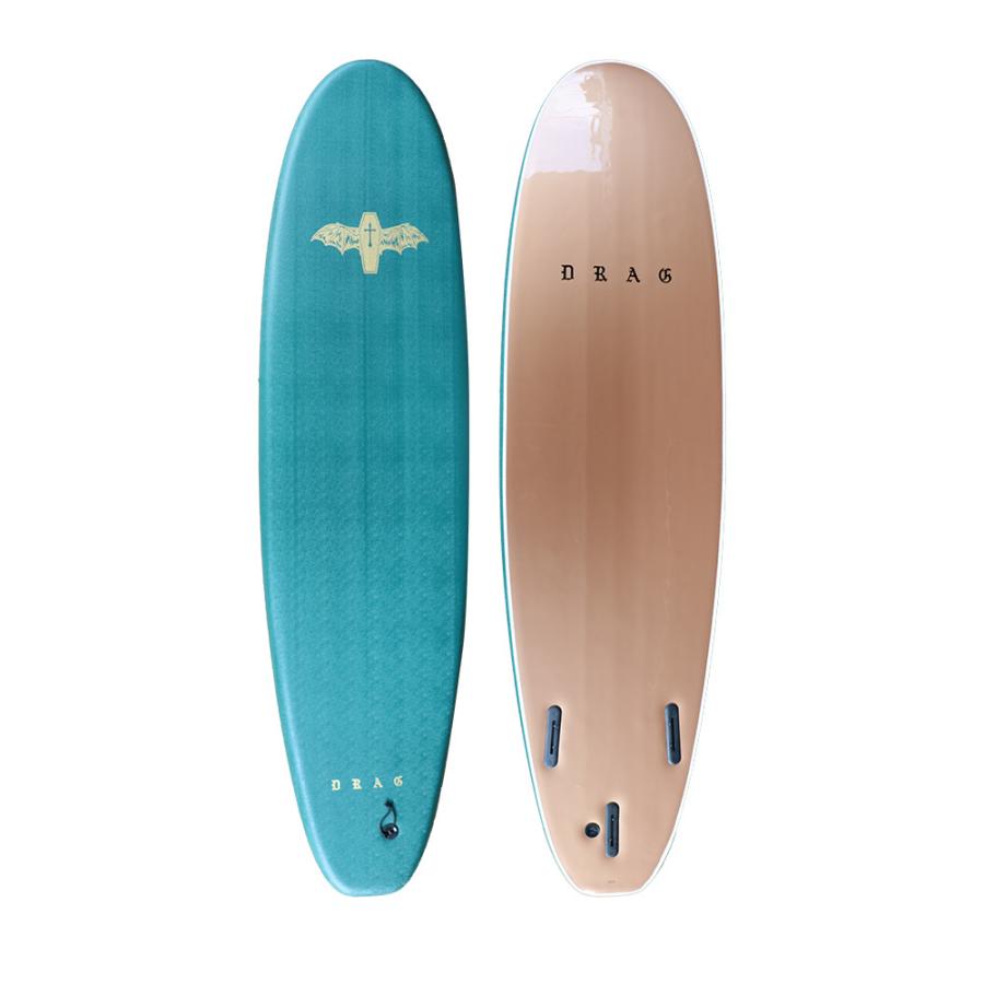 DRAG SOFTBOARD DG COFFIN 7'0 スラスタ OLYMPICGREEN ドラッグ DRAG SOFTBOARD DG COFFIN 7'0 スラスタ OLYMPICGREEN ドラッグ