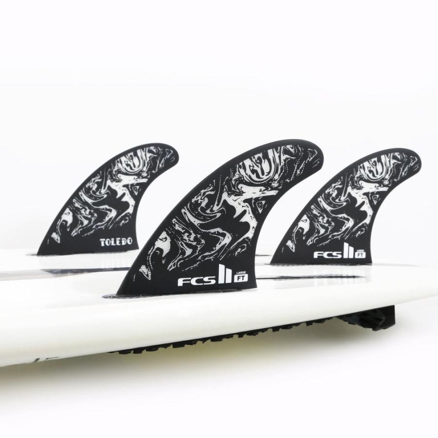 FCS2 フィン】 FCS2 FILIPE TOLEDO AIR CORE TRI FIN M BLACK/WHITE