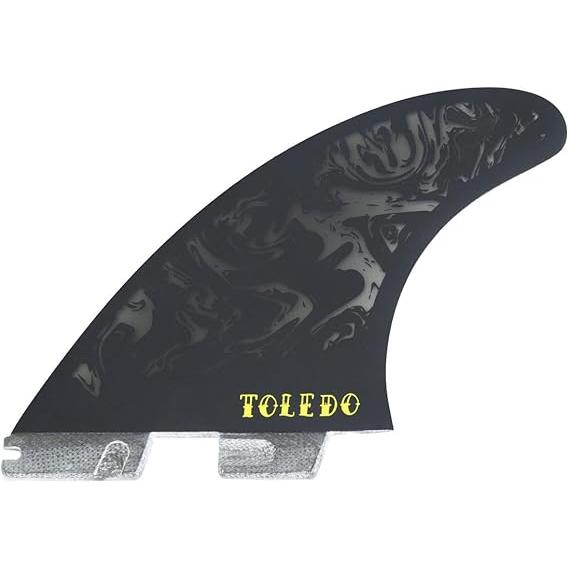 FCS2 FILIPE TOLEDO PG PRO TRI FIN SET Black/Acid FCS 2 FT フィリペ