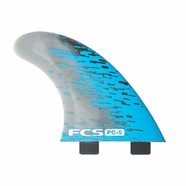 FCS PC-5 TRI FIN BLUE FCS フィン 送料無料｜basic-surf