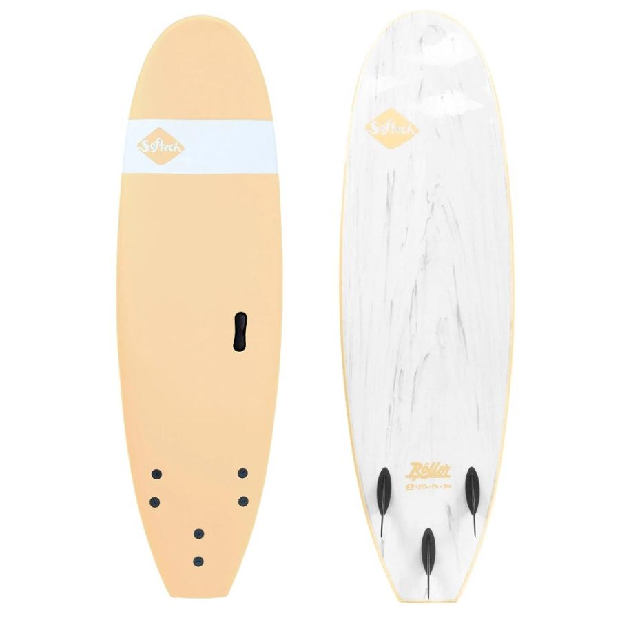 【自宅まで配送】SOFTECH ROLLER 7'6 ALMOND SURFBOARDS ソフトボード SOFTECH サーフボード｜basic-surf