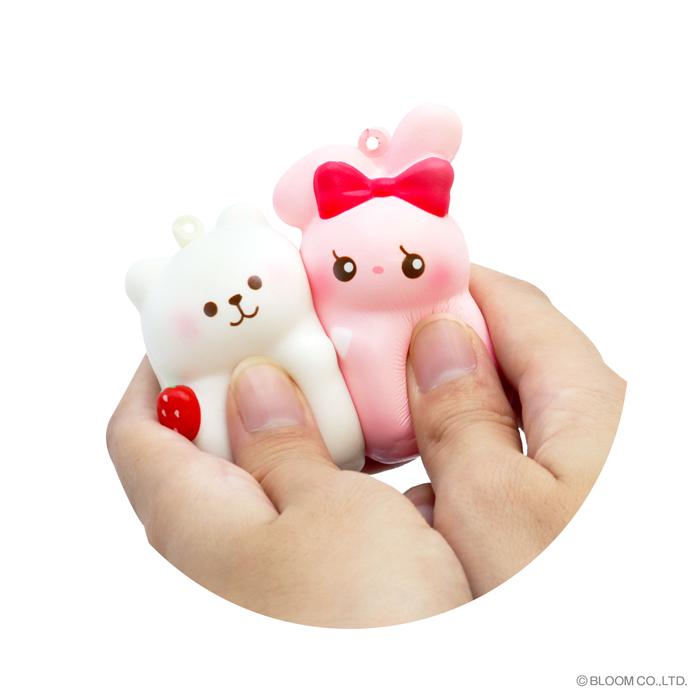 ブルーム スクイーズ だいスキワケパン〈マーモ&マリー〉（白ピンク） | BLOOM（おもちゃ） | 03