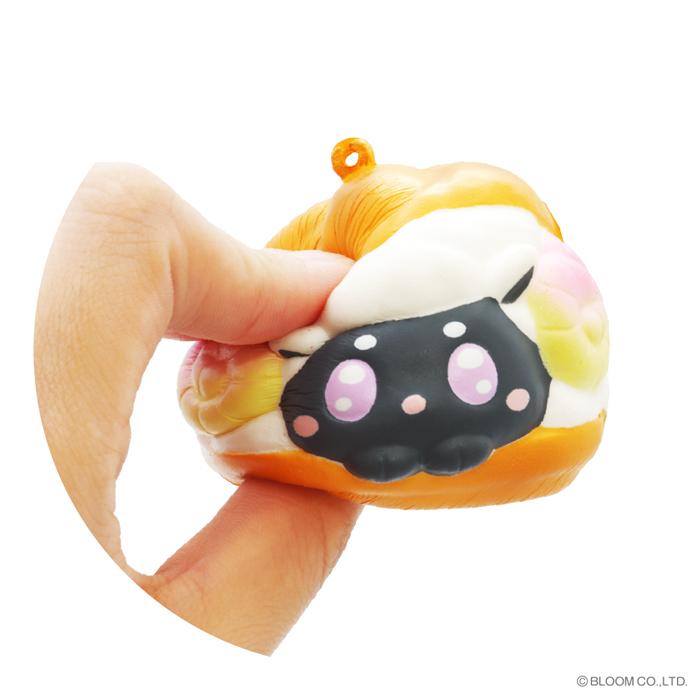 ブルーム スクイーズ キューティシュークリーム〈ひつじのシェラタン〉（白） | BLOOM（おもちゃ） | 04