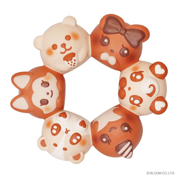 ブルーム スクイーズ もっちりリングパン チョコレート | BLOOM（おもちゃ） | 01