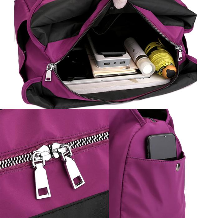 トートバッグ レディース 軽量 撥水 シンプル マザーズバッグ  ナイロン メール便 |  | 11