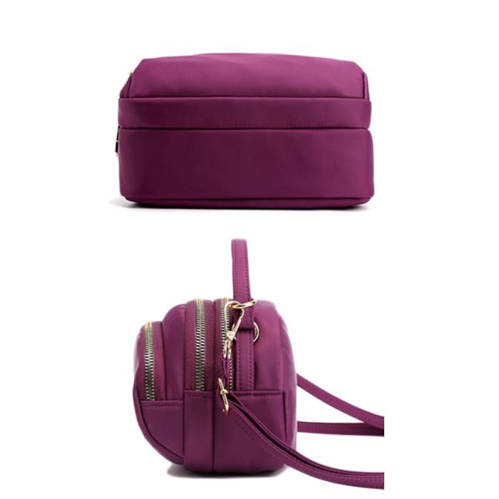 ショルダーバッグ ポーチ レディース ミニ 軽量 撥水 シンプル ナイロン メール便 |  | 10