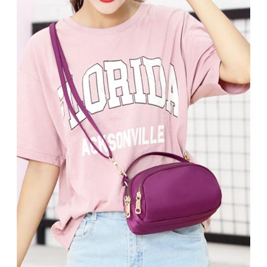 ショルダーバッグ ポーチ レディース ミニ 軽量 撥水 シンプル ナイロン メール便 |  | 15