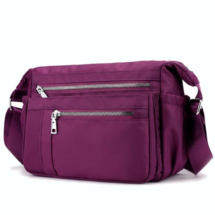 ショルダーバッグ ポーチ レディース メンズ 男女兼用 軽量 撥水 シンプル ナイロン メール便 |  | 02