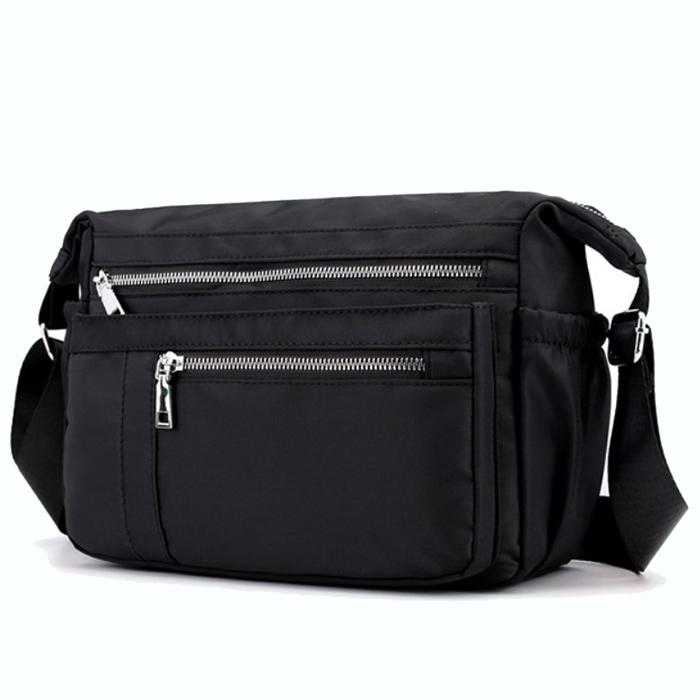 ショルダーバッグ ポーチ レディース メンズ 男女兼用 軽量 撥水 シンプル ナイロン メール便 |  | 04