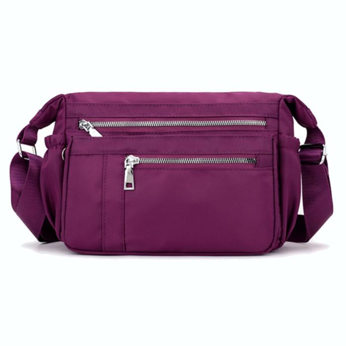 ショルダーバッグ ポーチ レディース メンズ 男女兼用 軽量 撥水 シンプル ナイロン メール便 |  | 05