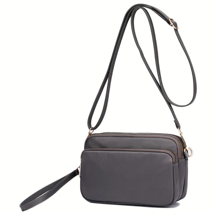 ショルダーバッグ ポーチ ミニ レディース 軽量 撥水 シンプル ナイロン メール便 |  | 05