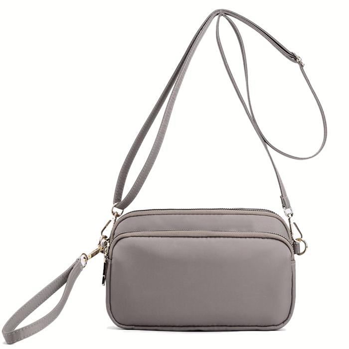 ショルダーバッグ ポーチ ミニ レディース 軽量 撥水 シンプル ナイロン メール便 |  | 06