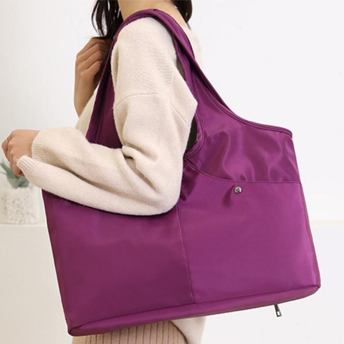 トートバッグ レディース 軽量 撥水 シンプル マザーズバッグ ナイロン メール便 |  | 14
