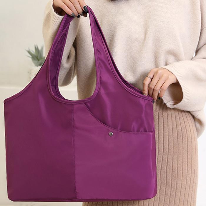 トートバッグ レディース 軽量 撥水 シンプル マザーズバッグ ナイロン メール便 |  | 15