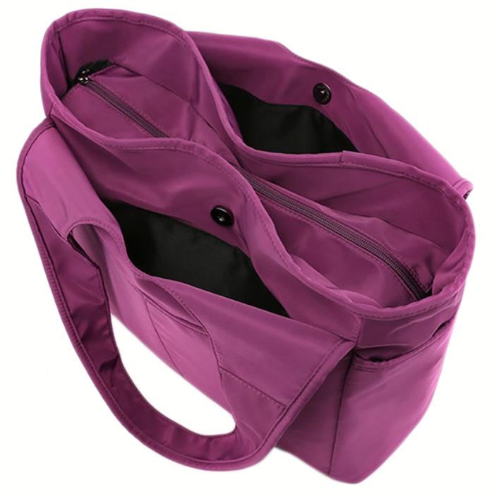 トートバッグ レディース 軽量 撥水 シンプル マザーズバッグ ナイロン メール便 |  | 13