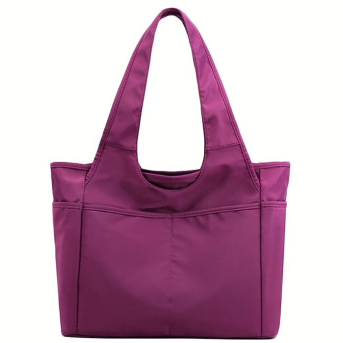 トートバッグ レディース 軽量 撥水 シンプル マザーズバッグ ナイロン メール便 |  | 06