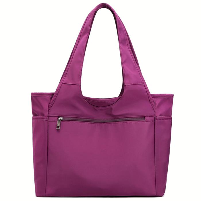 トートバッグ レディース 軽量 撥水 シンプル マザーズバッグ ナイロン メール便 |  | 09