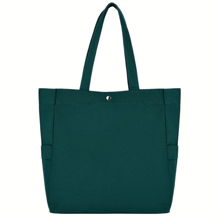 トートバッグ レディース A4 縦 大きめ 軽量 軽い キャンバス ファスナー付き  布 シンプル カジュアル  軽い シンプル 手提げバッグ  メール便 |  | 03