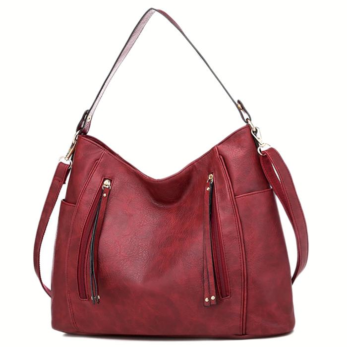 トートバッグ ショルダーバッグ レディース 2WAY PUレザー 収納 マザーズバッグ 無地 シンプル ビジネス 通勤 女性 大人 |  | 01