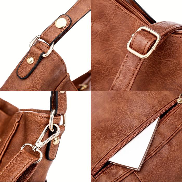 トートバッグ ショルダーバッグ レディース 2WAY PUレザー 収納 マザーズバッグ 無地 シンプル ビジネス 通勤 女性 大人 |  | 10