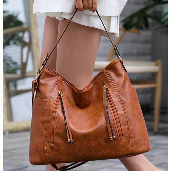 トートバッグ ショルダーバッグ レディース 2WAY PUレザー 収納 マザーズバッグ 無地 シンプル ビジネス 通勤 女性 大人 |  | 13