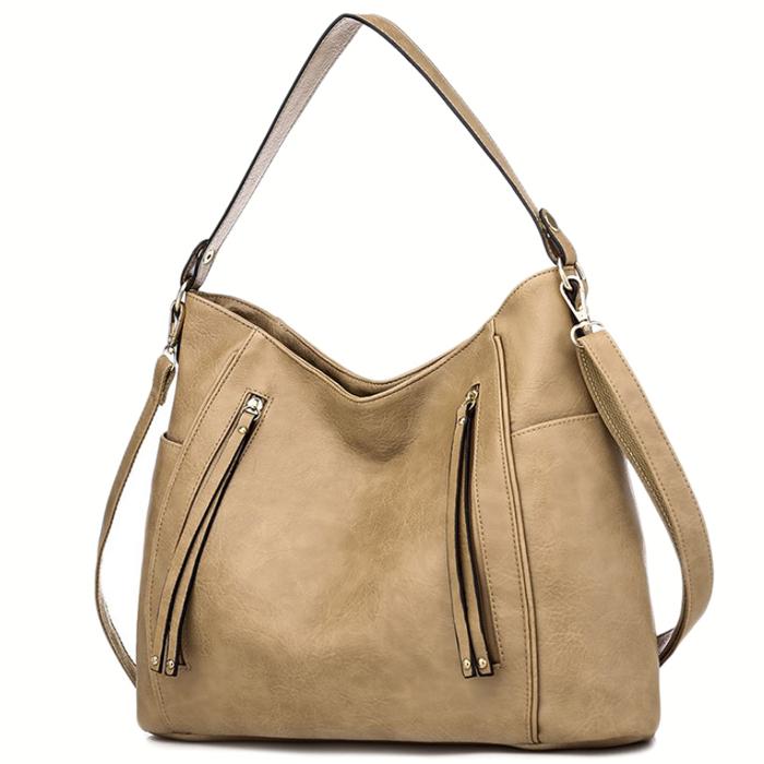 トートバッグ ショルダーバッグ レディース 2WAY PUレザー 収納 マザーズバッグ 無地 シンプル ビジネス 通勤 女性 大人 |  | 02