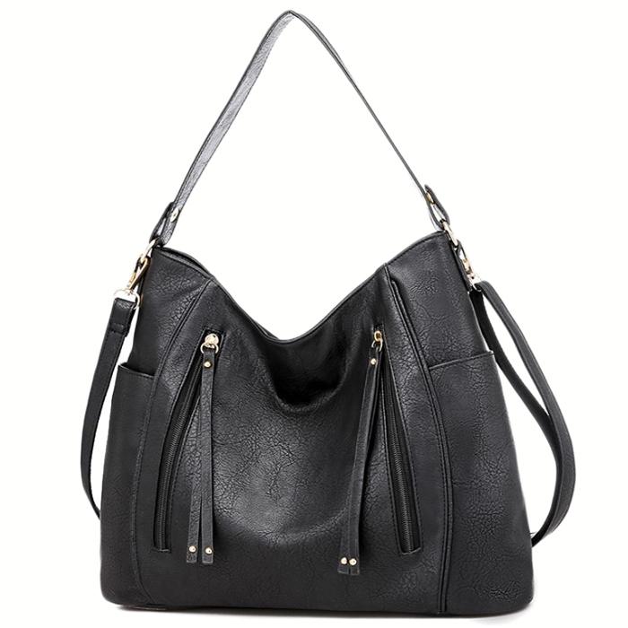 トートバッグ ショルダーバッグ レディース 2WAY PUレザー 収納 マザーズバッグ 無地 シンプル ビジネス 通勤 女性 大人 |  | 03