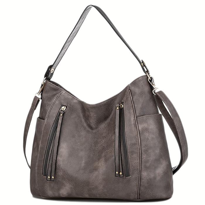 トートバッグ ショルダーバッグ レディース 2WAY PUレザー 収納 マザーズバッグ 無地 シンプル ビジネス 通勤 女性 大人 |  | 05