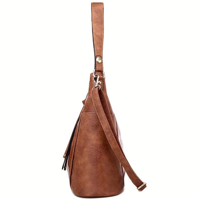 トートバッグ ショルダーバッグ レディース 2WAY PUレザー 収納 マザーズバッグ 無地 シンプル ビジネス 通勤 女性 大人 |  | 07