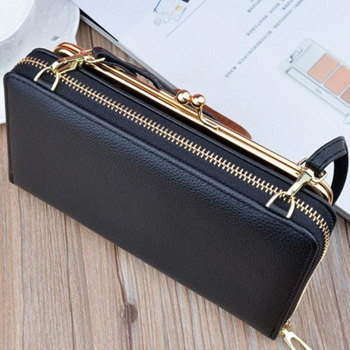 ポシェット がま口 財布 ポーチ 斜め ショルダーポーチ 肩掛け 2WAY 肩ひも レディース 女の子 女性 かわいい シンプル 訳アリ |  | 10