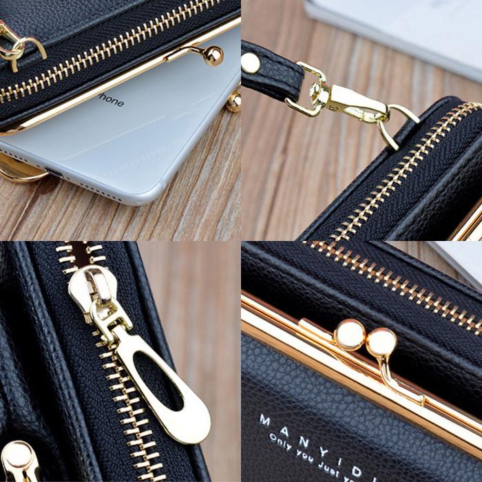 ポシェット がま口 財布 ポーチ 斜め ショルダーポーチ 肩掛け 2WAY 肩ひも レディース 女の子 女性 かわいい シンプル 訳アリ |  | 12